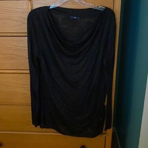 Gap black burnout too long sleeve